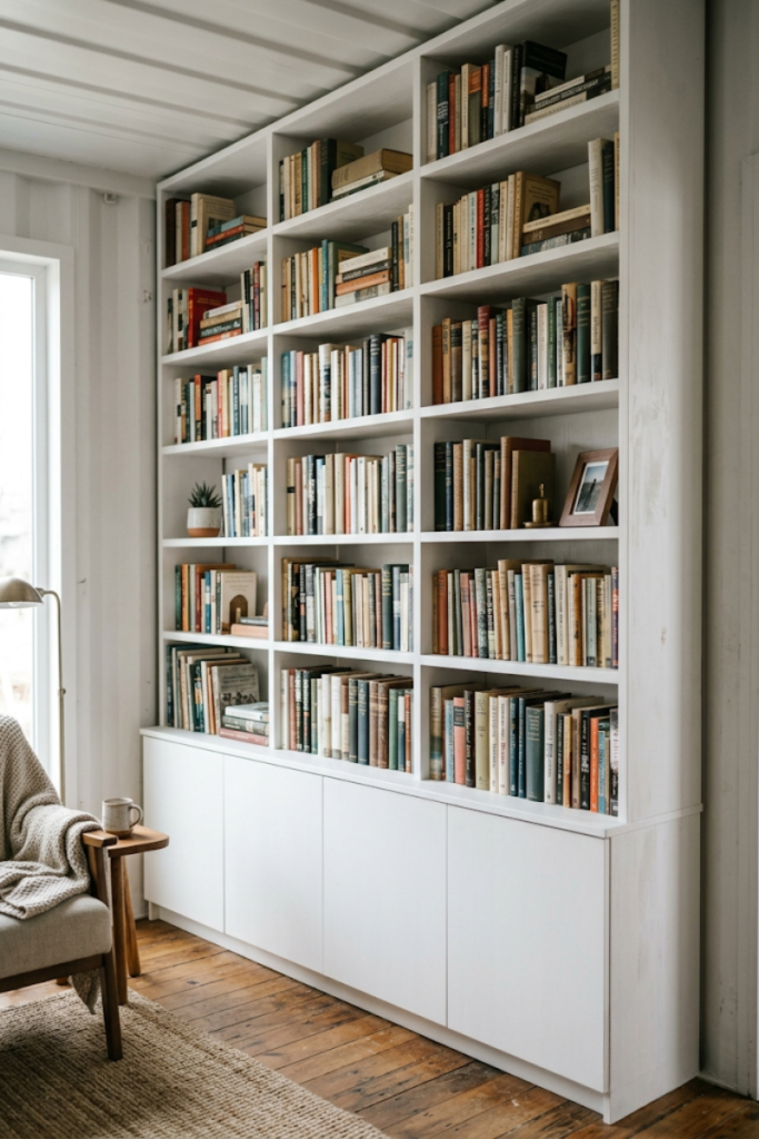 Integrated Vertical Wall Storage