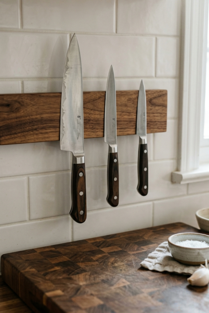 Use Magnetic Knife Strips