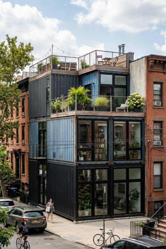 The Carrol House by LOT-EK