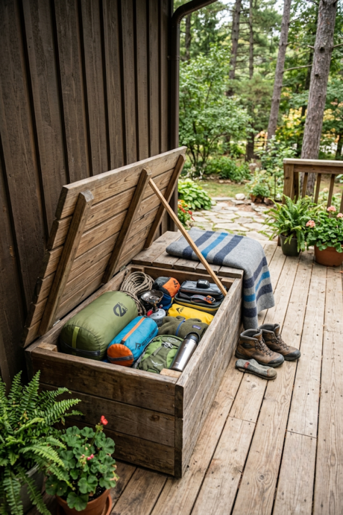 The Sliding Storage Bench