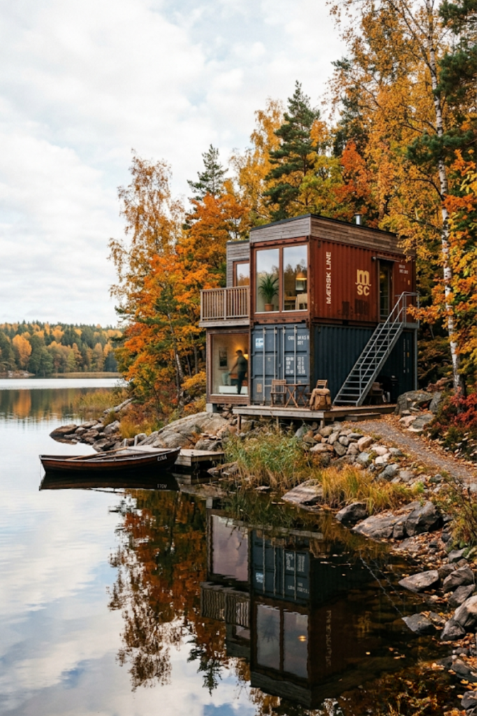 The Swedish Lakeside Box Stack