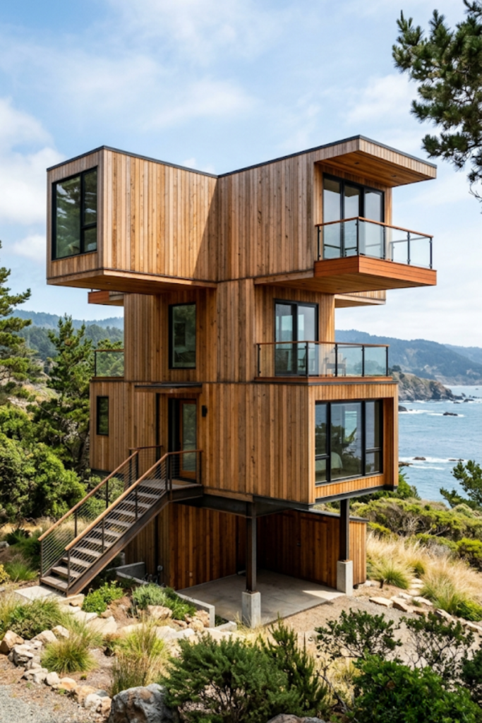 The Four Story Papuashivili Home
