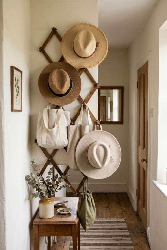 The Accordion-Style Wall Rack