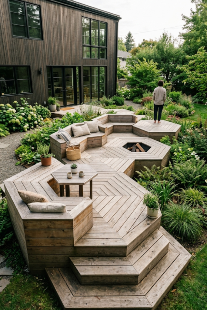 The Geometric Hexagon Deck
