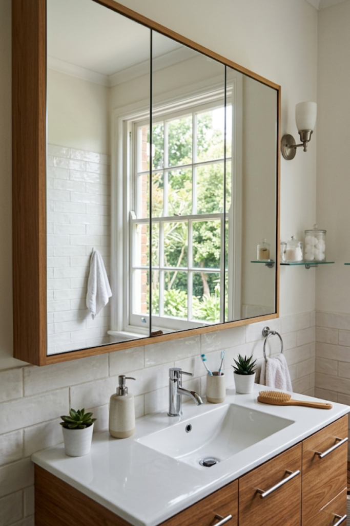 Mirrored Cabinet Wall Units