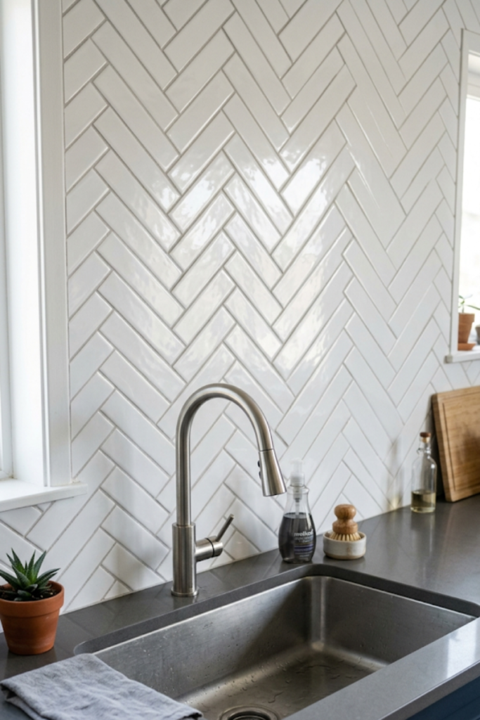 Add A Tiled Backsplash
