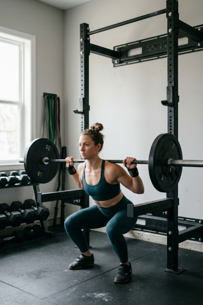 Wall-Mounted Half Rack