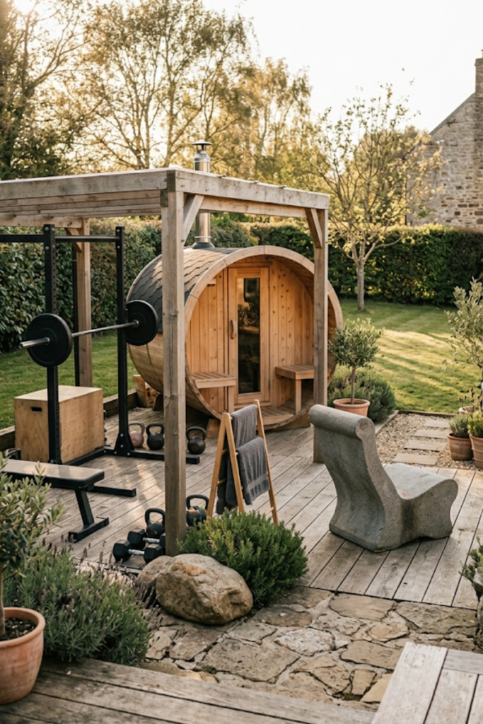 Integrated Outdoor Wellness Sanctuary