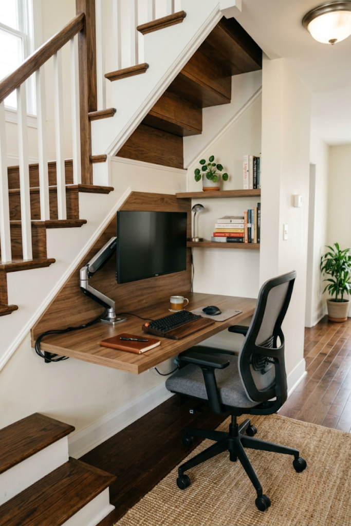 Integrated Micro Office Nooks