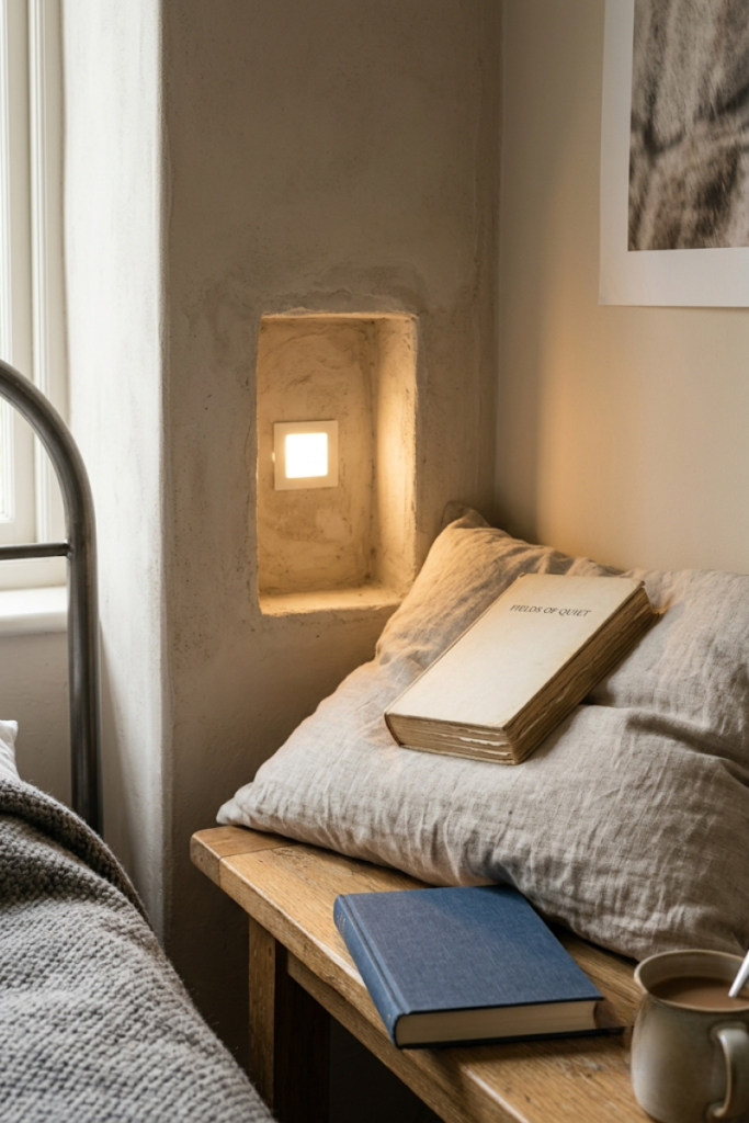 Integrated Reading Niche Lighting