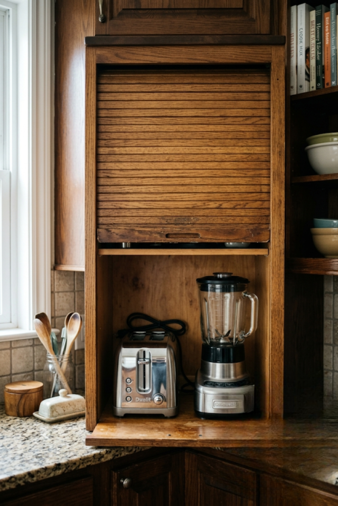 Use Hidden Appliance Garages