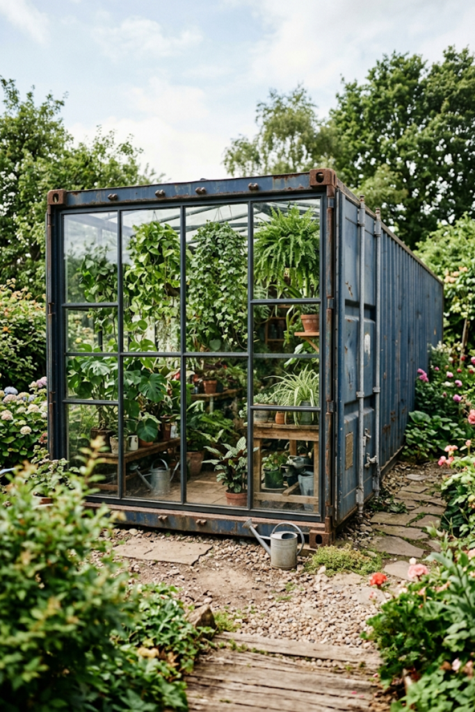 Mini-Greenhouse Integrated Cabin