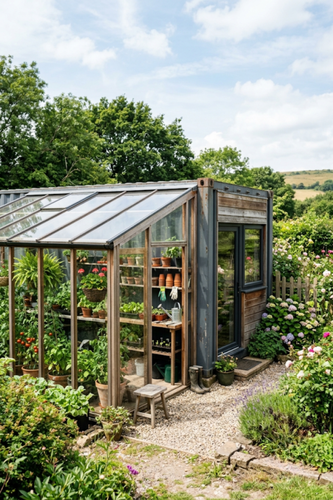 Greenhouse Integrated Cabin