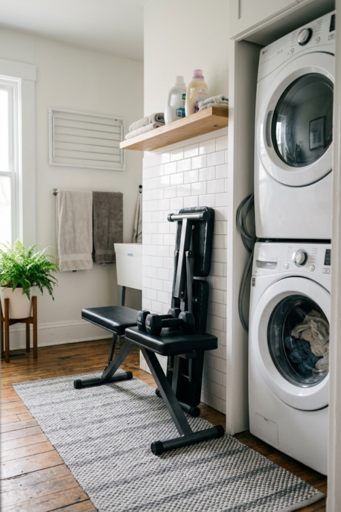 Lift Meets Laundry setup