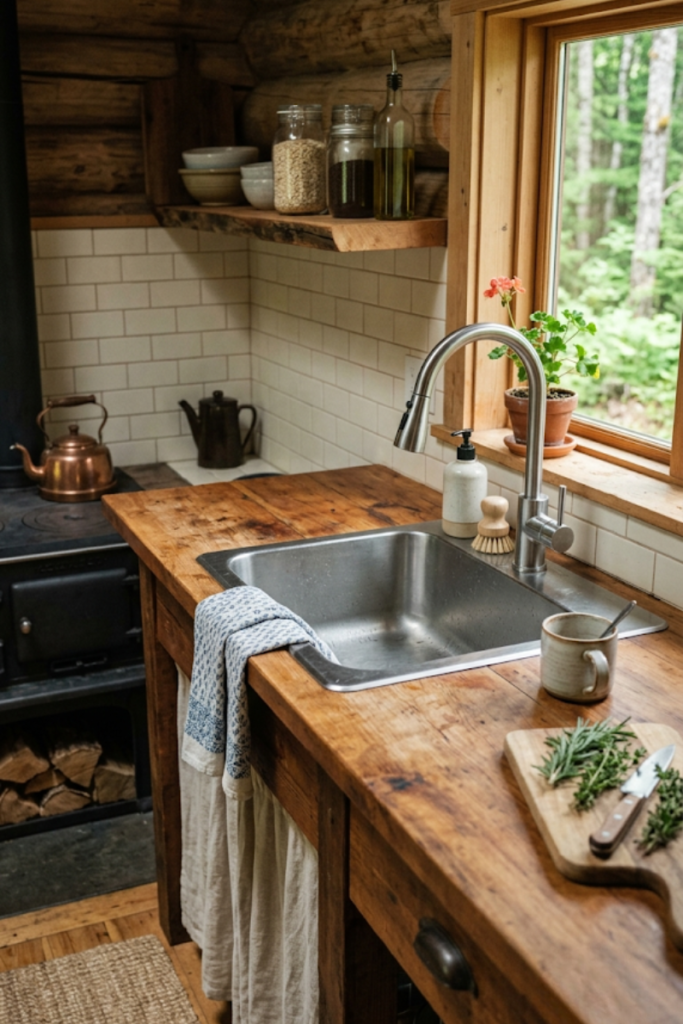 The Butcher Block Counter