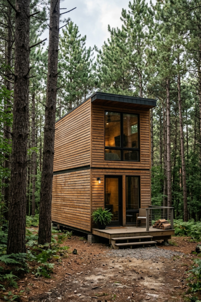 The Warm Rustic Clad Cabin