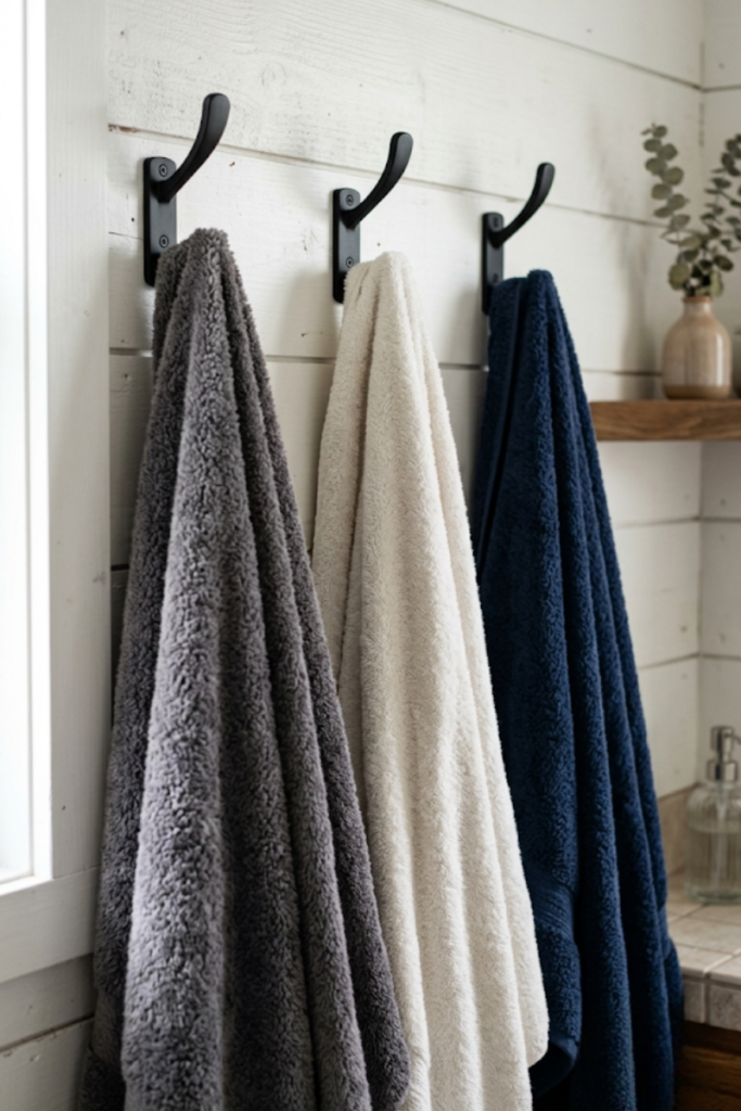 Use Hooks Instead of Towel Bars