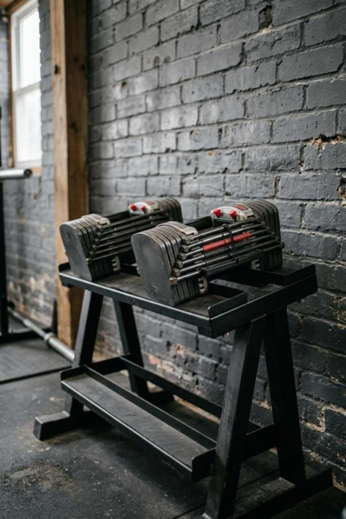 Adjustable Dumbbell Quick Change Display