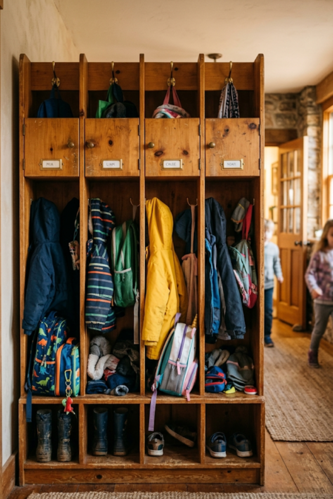 Individual Mudroom Lockers