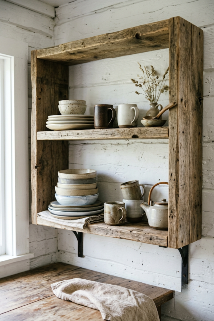 The Minimalist Open Shelving