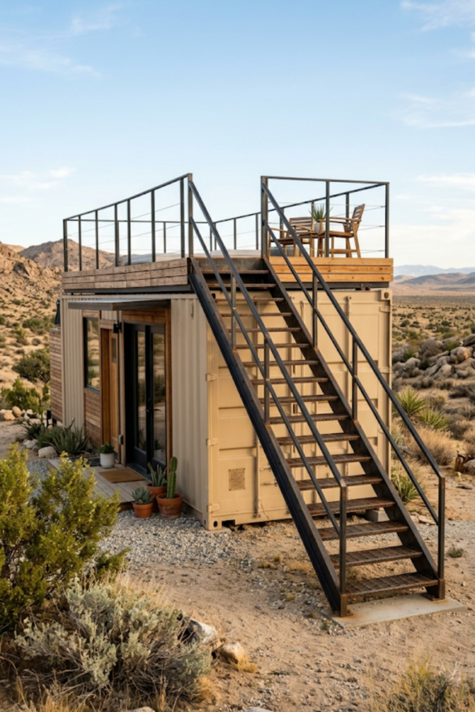 The Arid Desert Oasis Deck