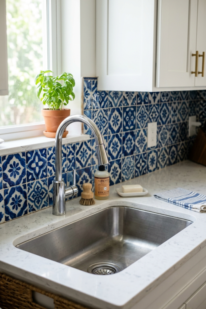 Tiled Backsplash Accents