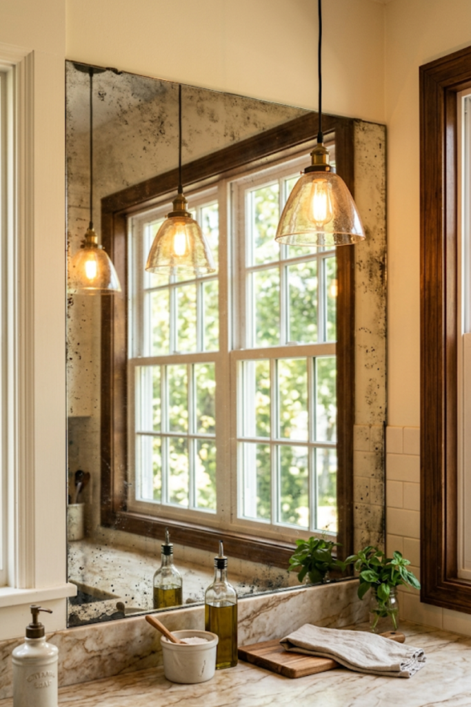 Choose A Mirror Backsplash