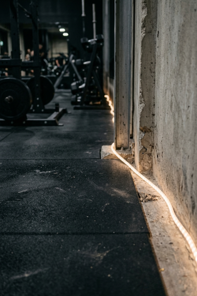 Perimeter Rope Light Glow