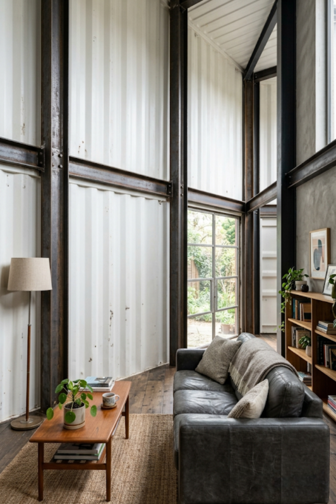 Exposed Structural Ribbing
