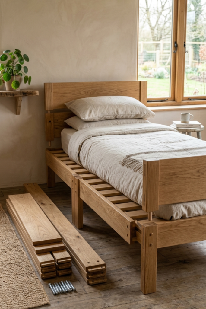 Collapsible Modular Bed Frame