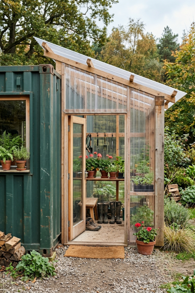 Greenhouse Integrated Cabin
