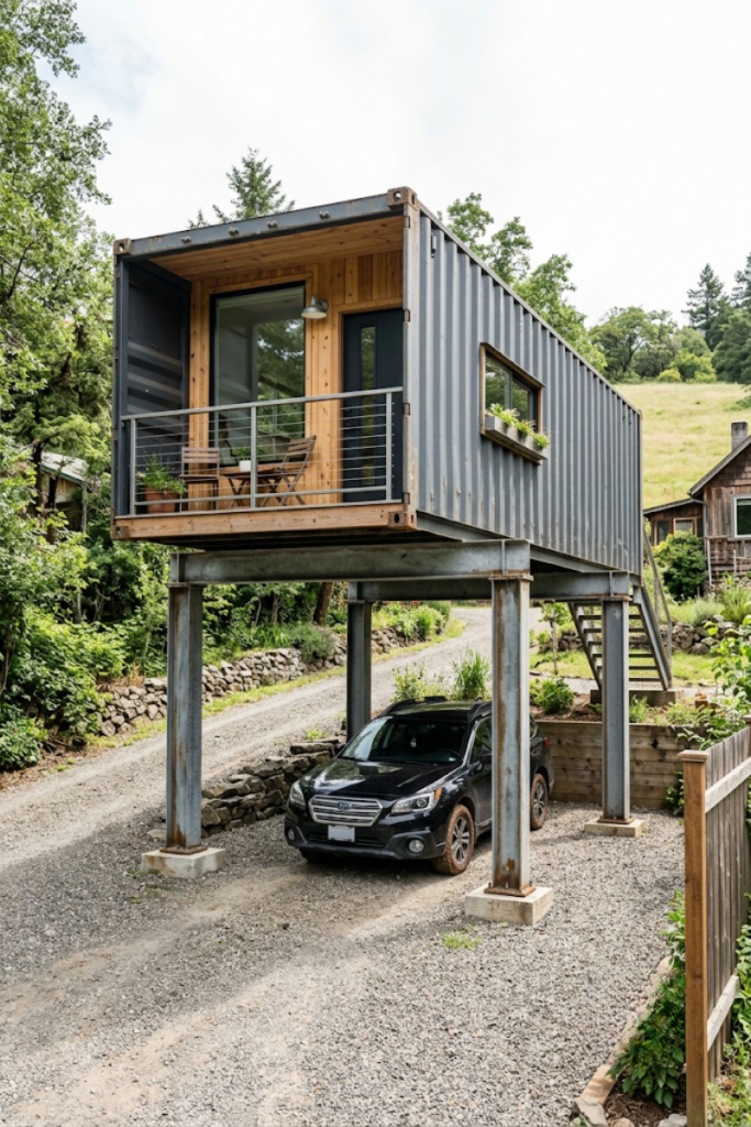 The Elevated Industrial Cuboid