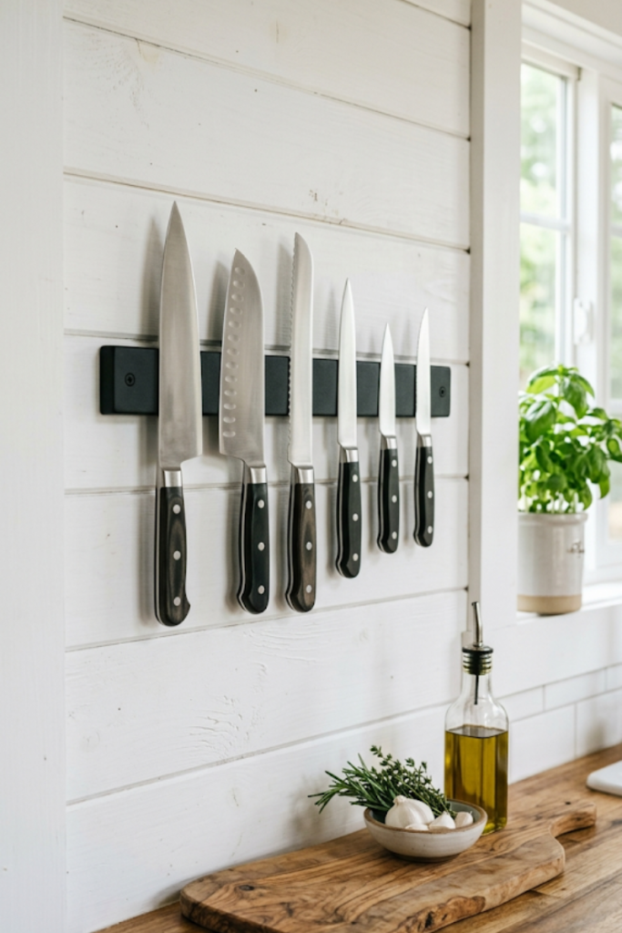 Magnetic Knife and Tool Strips