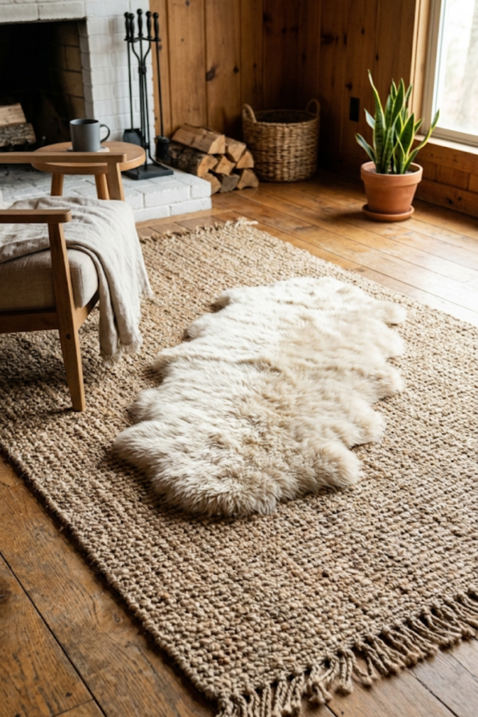 Dual-Layer Rug Anchoring