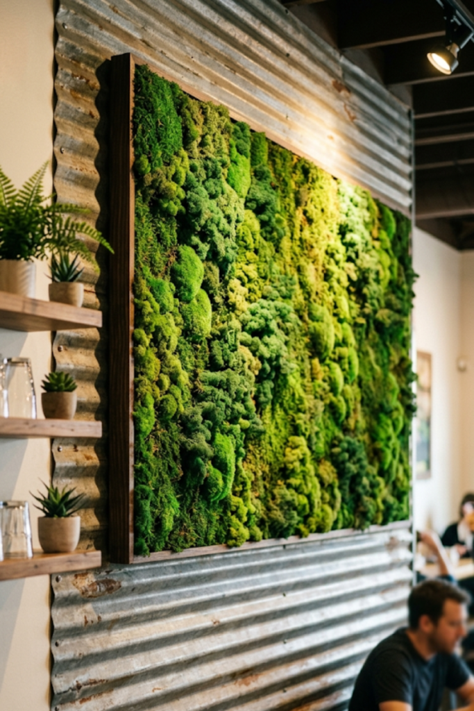 Biophilic Moss Wall Installations