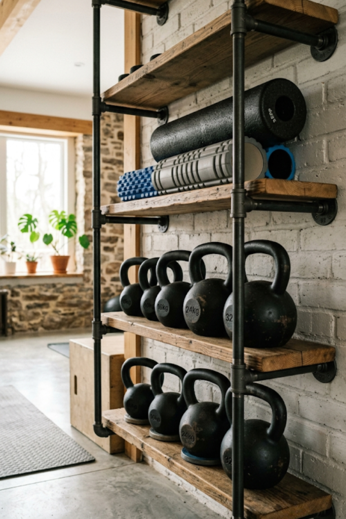 Industrial Steel Pipe Pipe Shelving
