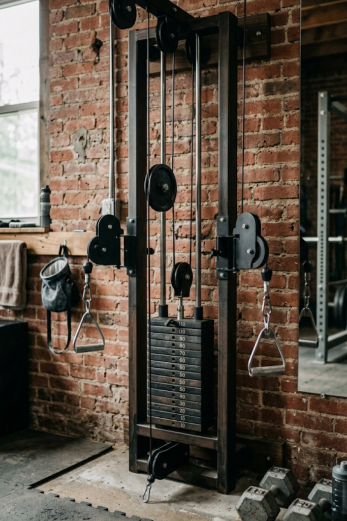 The Industrial Cable Pulley Wall