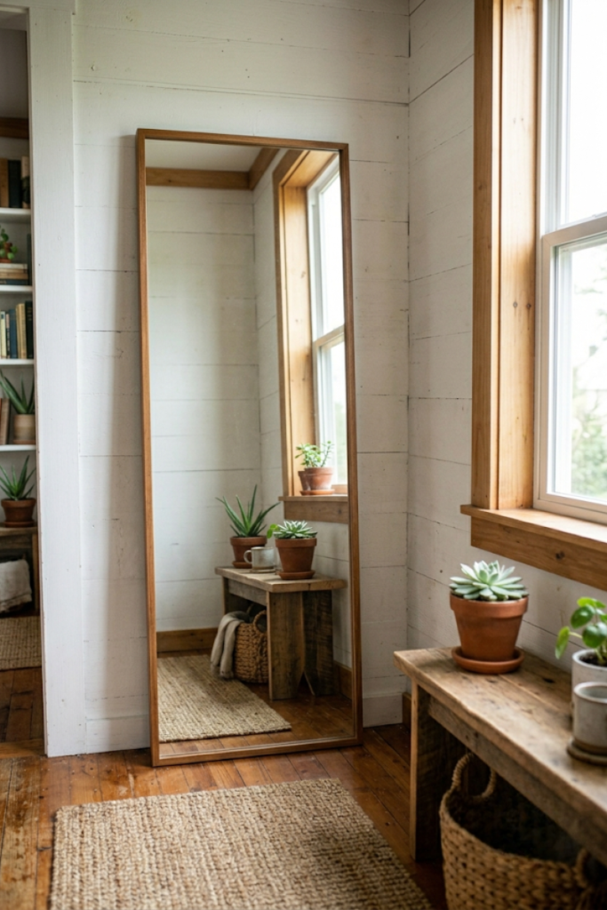 Install Large Full Length Mirrors