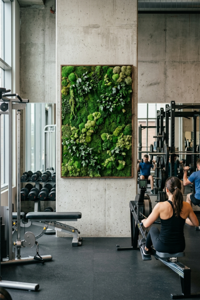 Biophilic Moss Wall