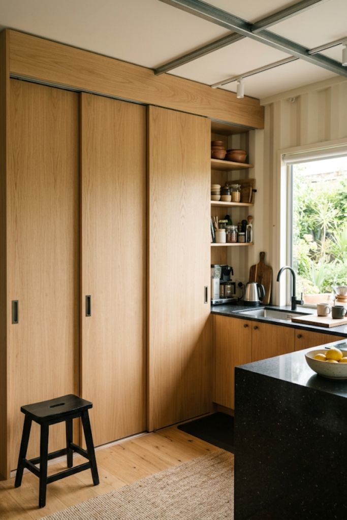 The Sliding Pantry Wall