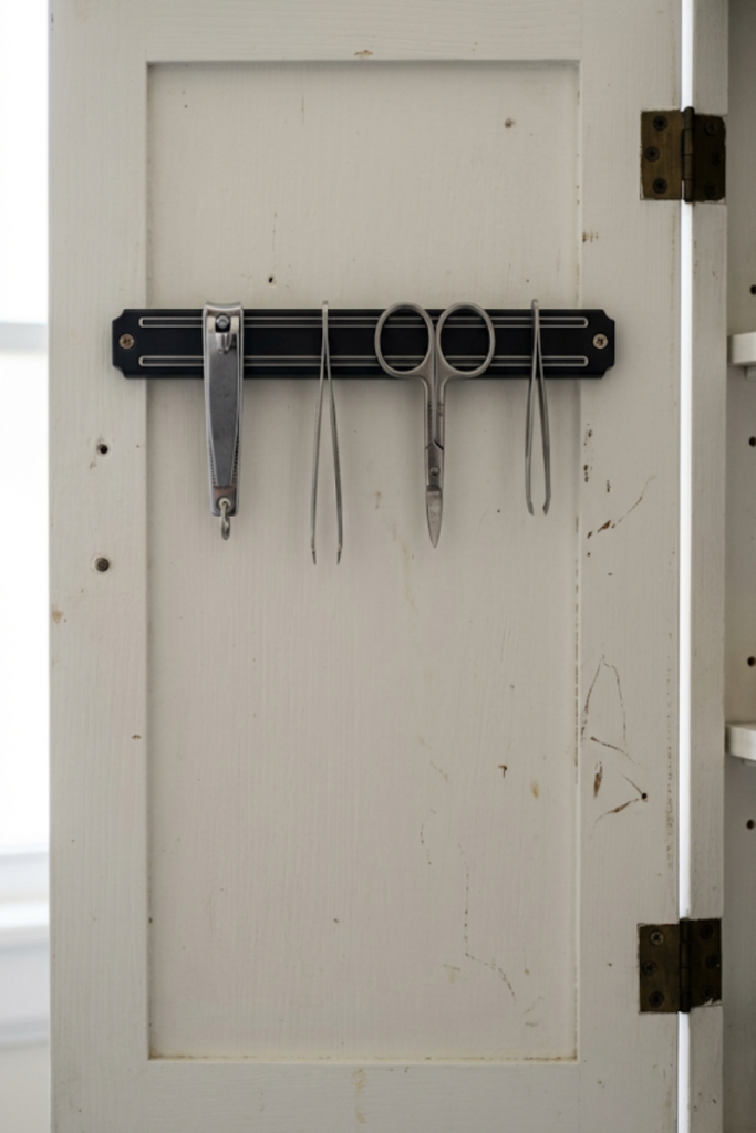 Magnetic Strip Accessory Racks
