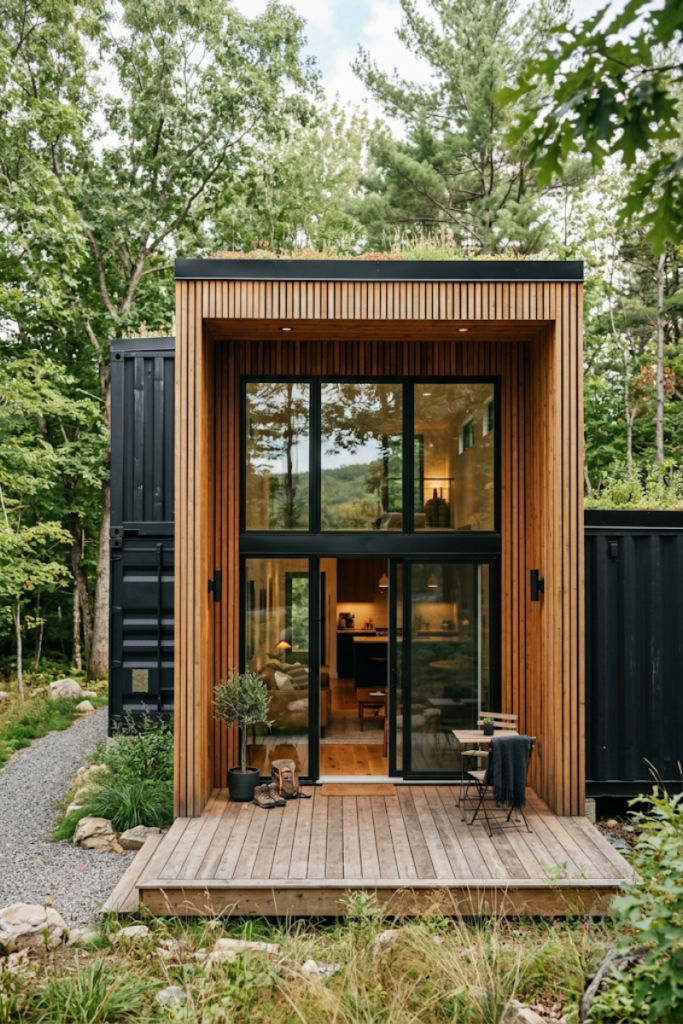 The Black Steel Minimalist Nook