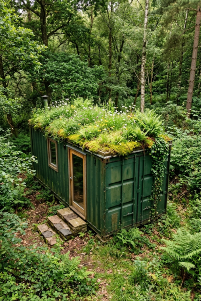 Green Roof Micro-Lodge