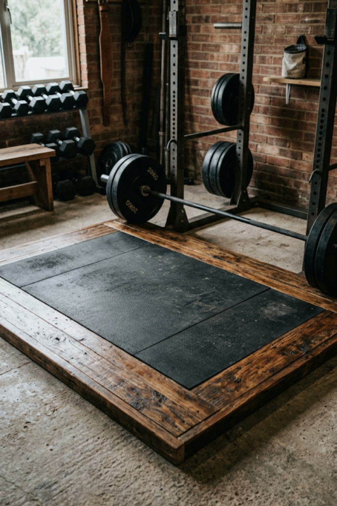 The Reclaimed Wood Deadlift Platform