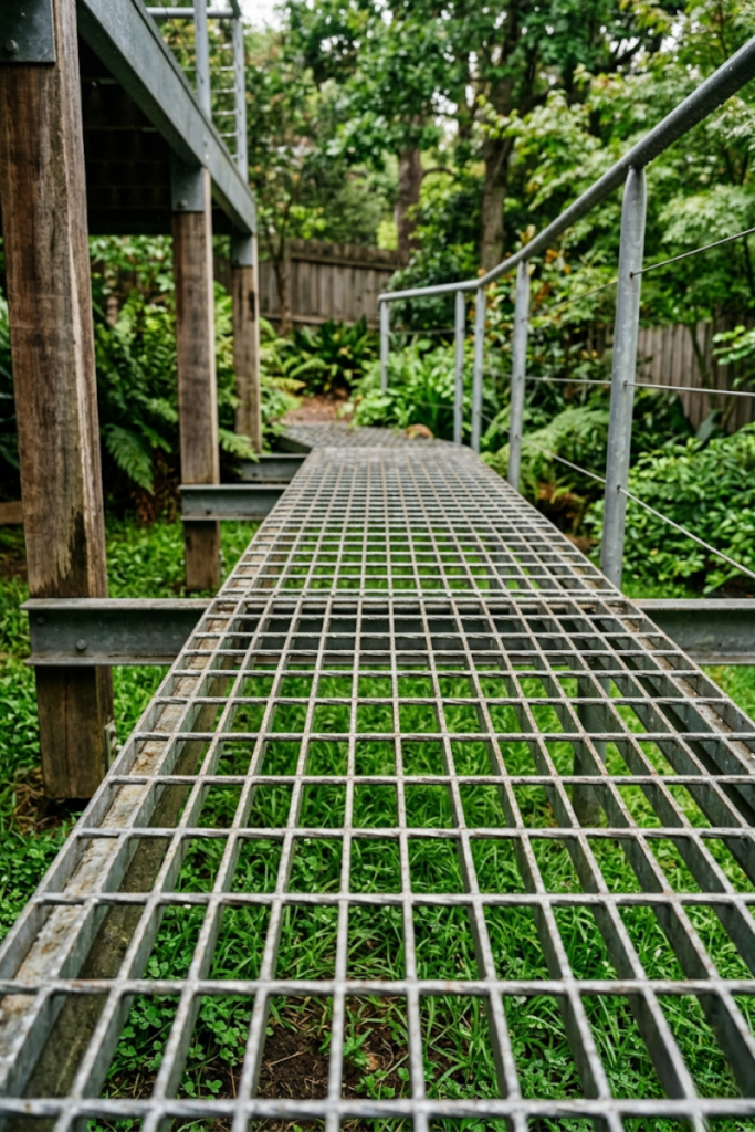 The Perforated Metal Grid