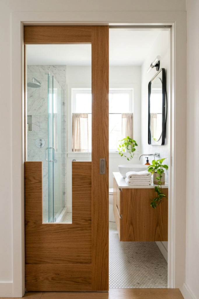 Utilize Pocket Doors