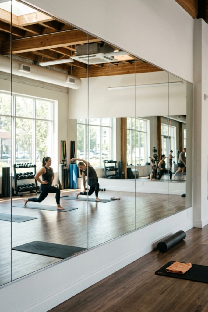 The Floor-to-Ceiling Mirror Wall