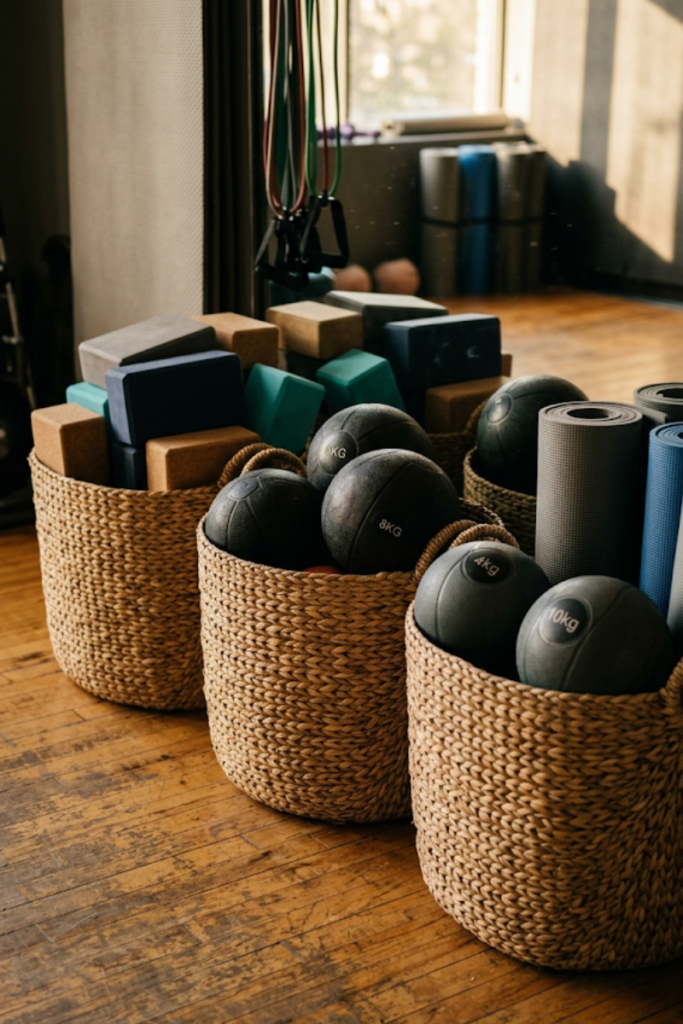Woven Seagrass Floor Baskets