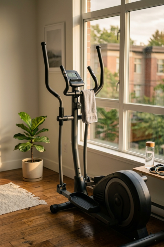 Quiet Magnetic Elliptical Machine