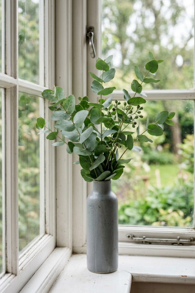 Eucalyptus and Evergreen Accents